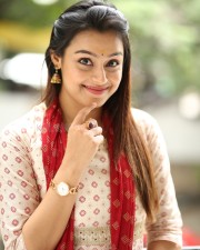 Heroine Mokksha at Alanati Ramachandrudu Interview Pictures 37