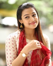 Heroine Mokksha at Alanati Ramachandrudu Interview Pictures 41