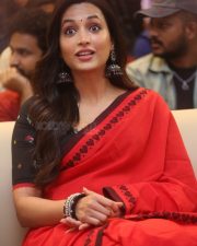 Heroine Srinidhi Shetty at HIT 3 Success Meet Pictures 22