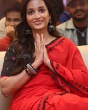 Heroine Srinidhi Shetty at HIT 3 Success Meet Pictures 23