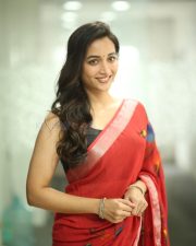 Heroine Srinidhi Shetty at Telusu Kada Movie Interview Photos 99