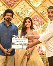 Thalapathy 66 Vijay and Rashmika Mandanna Photos 04