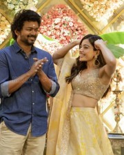 Thalapathy 66 Vijay and Rashmika Mandanna Photos 05