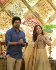 Thalapathy 66 Vijay and Rashmika Mandanna Photos 06