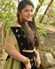 Actress Ananya Agarwal at Organic Mama Hybrid Alludu Movie Opening Photos 02