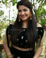 Actress Ananya Agarwal at Organic Mama Hybrid Alludu Movie Opening Photos 03