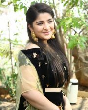 Actress Ananya Agarwal at Organic Mama Hybrid Alludu Movie Opening Photos 08