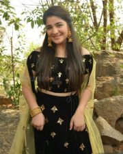 Actress Ananya Agarwal at Organic Mama Hybrid Alludu Movie Opening Photos 09