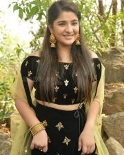 Actress Ananya Agarwal at Organic Mama Hybrid Alludu Movie Opening Photos 11