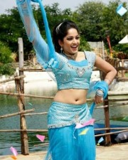 Actress Madhavi Latha Sexy Saree Pictures 05
