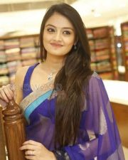 Actress Nikitha Narayan In Saree Photos 09