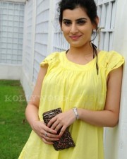 Cute Archana In Yellow Pics 10