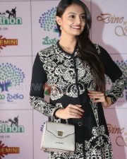 Nikitha Narayan At Memu Saitham Dinner With Stars Red Carpet Photos 01