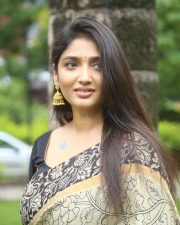 Telugu Actress Priya Vadlamani at Veeranjaneyulu Viharayathra Teaser Launch Pictures 01