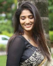 Telugu Actress Priya Vadlamani at Veeranjaneyulu Viharayathra Teaser Launch Pictures 04