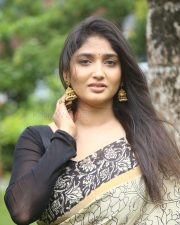 Telugu Actress Priya Vadlamani at Veeranjaneyulu Viharayathra Teaser Launch Pictures 06