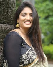 Telugu Actress Priya Vadlamani at Veeranjaneyulu Viharayathra Teaser Launch Pictures 11