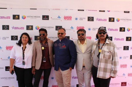 Vettuvam First Look Poster Launch in Cannes Film Festival Photos 01