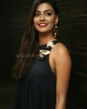 Actress Anisha Ambrose Black Dress Photos 05