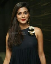 Actress Anisha Ambrose Black Dress Photos 06