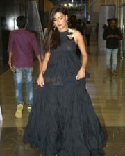 Actress Anisha Ambrose Black Dress Photos 12