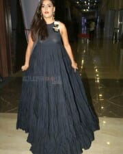 Actress Anisha Ambrose Black Dress Photos 13