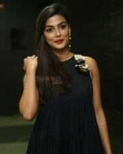 Actress Anisha Ambrose Black Dress Photos 44