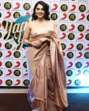 Actress Harshadaa Vijay at Yaathi Yaathi Music Video Celebration Meet Event Pictures 01