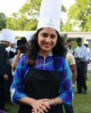 Actress Mia George At Green Park Cake Mixing Event Photos 09