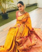 Actress Namitha Pramod Traditional Photoshoot Pictures 02