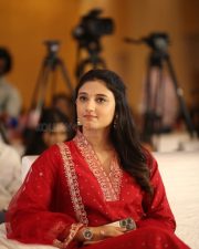 Actress Ritika Nayak at Mirai Movie Brahmand Blockbuster Meet Pictures 04