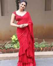 Actress Ritika Nayak at Mirai Movie Success Meet Pictures 23