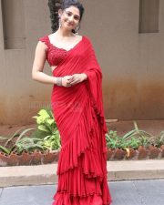 Actress Ritika Nayak at Mirai Movie Success Meet Pictures 23