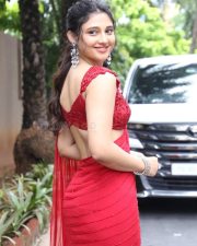 Actress Ritika Nayak at Mirai Movie Success Meet Pictures 34