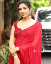 Actress Ritika Nayak at Mirai Movie Success Meet Pictures 50