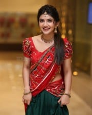 Actress Sreeleela at Bhagavanth Kesari Blockbuster Dawath Celebrations Photos 16