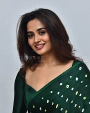 Actress Teju Ashwini at Nawab Cafe Pre Release Press Meet Photos 10