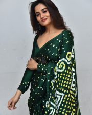 Actress Teju Ashwini at Nawab Cafe Pre Release Press Meet Photos 15