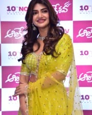 Beautiful Actress Sreeleela at Aadikeshava Song Launch Photos 08