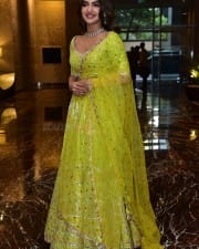 Beautiful Actress Sreeleela at Aadikeshava Song Launch Photos 11