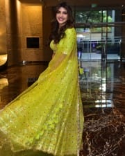 Beautiful Actress Sreeleela at Aadikeshava Song Launch Photos 26
