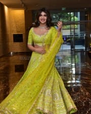 Beautiful Actress Sreeleela at Aadikeshava Song Launch Photos 28