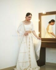 Beautiful Malayalam Actress Miya George in White Dress Photoshoot Stills 08