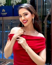 Dazzling Actress Eshanya Maheshwari in a Hot Pink Coat Photos 03