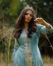Ethereal Actress Preethi Asrani in a Teal embroidered kurta Photos 02 Ethereal Actress Preethi Asrani in a Teal embroidered kurta Photos 02
