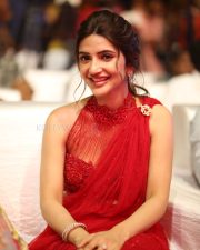 Heroine Sreeleela at Junior Movie Pre Release Event in Hyderabad Pictures 07