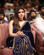 Heroine Sreeleela at Mass Jathara movie Pre Release Event Pictures 19