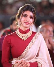 Heroine Sreeleela at Ustaad Bhagat Singh Grand Pre Release Event Photos 38