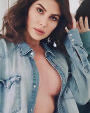 Hot Elnaaz Norouzi Topless in Denim Photos 01