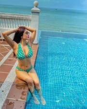 Hot Neha Malik Beach Bikini Photos 05